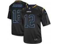 Men Nike NFL San Diego Chargers #12 Jacoby Jones Lights Out Black Limited Jersey
