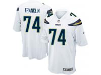 Men Nike NFL San Diego Chargers #74 Orlando Franklin Road White Game Jersey