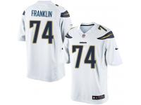 Men Nike NFL San Diego Chargers #74 Orlando Franklin Road White Limited Jersey