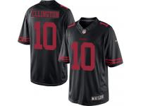 Men Nike NFL San Francisco 49ers #10 Bruce Ellington Black Limited Jersey