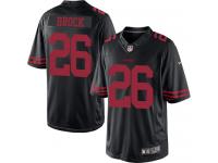 Men Nike NFL San Francisco 49ers #26 Tramaine Brock Black Limited Jersey