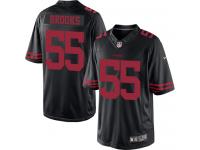 Men Nike NFL San Francisco 49ers #55 Ahmad Brooks Black Limited Jersey