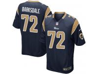 Men Nike NFL St. Louis Rams #72 Joe Barksdale Home Navy Blue Game Jersey