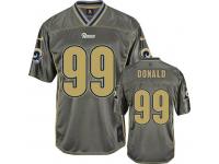 Men Nike NFL St. Louis Rams #99 Aaron Donald Grey Vapor Limited Jersey