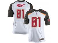 Men Nike NFL Tampa Bay Buccaneers #2 Kyle Brindza Authentic Elite Road White Jersey