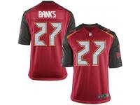 Men Nike NFL Tampa Bay Buccaneers #27 Johnthan Banks Home Red Game Jersey