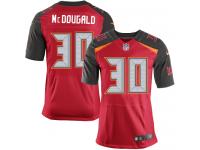 Men Nike NFL Tampa Bay Buccaneers #30 Bradley McDougald Authentic Elite Home Red Jersey