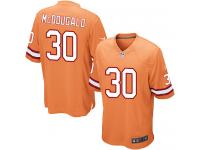 Men Nike NFL Tampa Bay Buccaneers #30 Bradley McDougald Orange Game Jersey