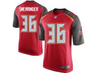 Men Nike NFL Tampa Bay Buccaneers #36 D.J. Swearinger Home Red Game Jersey