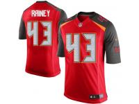 Men Nike NFL Tampa Bay Buccaneers #43 Ahmad Black Home Red Limited Jersey