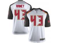 Men Nike NFL Tampa Bay Buccaneers #43 Ahmad Black Road White Game Jersey