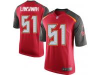 Men Nike NFL Tampa Bay Buccaneers #51 Danny Lansanah Home Red Game Jersey