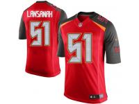 Men Nike NFL Tampa Bay Buccaneers #51 Danny Lansanah Home Red Limited Jersey