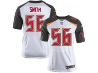 Men Nike NFL Tampa Bay Buccaneers #56 Jacquies Smith Authentic Elite Road White Jersey