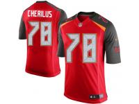 Men Nike NFL Tampa Bay Buccaneers #78 Gosder Cherilus Home Red Limited Jersey