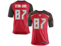 Men Nike NFL Tampa Bay Buccaneers #87 Austin SeferianJenkins Authentic Elite Home Red Jersey