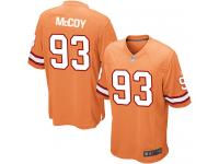 Men Nike NFL Tampa Bay Buccaneers #93 Gerald McCoy Orange Limited Jersey