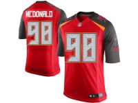 Men Nike NFL Tampa Bay Buccaneers #98 Clinton McDonald Home Red Limited Jersey