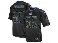 Men Nike NFL Tennessee Titans #55 Zach Brown Black Camo Fashion Limited Jersey