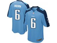 Men Nike NFL Tennessee Titans #6 Brett Kern Home Light Blue Game Jersey