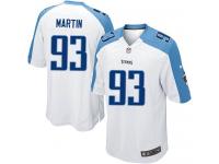 Men Nike NFL Tennessee Titans #93 Mike Martin Road White Game Jersey