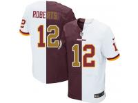 Men Nike NFL Washington Redskins #12 Andre Roberts Authentic Elite Team Two Tone Jersey