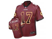 Men Nike NFL Washington Redskins #17 Doug Williams Burgundy Red Drift Fashion Limited Jersey