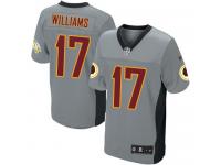 Men Nike NFL Washington Redskins #17 Doug Williams Grey Shadow Limited Jersey