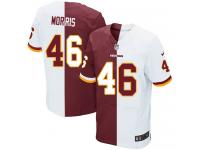Men Nike NFL Washington Redskins #46 Alfred Morris Authentic Elite TeamRoad Two Tone Jersey
