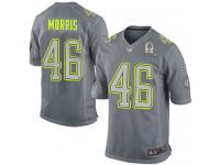 Men Nike NFL Washington Redskins #46 Alfred Morris Grey 2014 Pro Bowl Limited Jersey