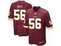Men Nike NFL Washington Redskins #56 Perry Riley Home Burgundy Red Game Jersey