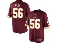 Men Nike NFL Washington Redskins #56 Perry Riley Home Burgundy Red Limited Jersey