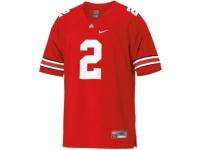 Men Nike Ohio State Buckeyes #2 Terrelle Pryor Red Authentic NCAA Jersey