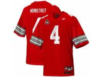 Men Nike Ohio State Buckeyes #4 Kirk Herbstreit Red Authentic NCAA Jersey