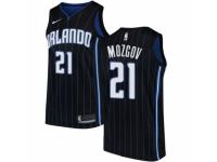 Men Nike Orlando Magic #21 Timofey Mozgov Black NBA Jersey Statement Edition