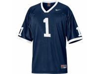 Men Nike Penn State Nittany Lions #1 Joe Paterno Navy Blue Coach Authentic NCAA Jersey