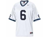 Men Nike Penn State Nittany Lions #6 Gerald Hodges White Authentic NCAA Jersey