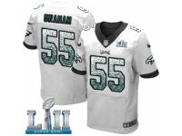 Men Nike Philadelphia Eagles #55 Brandon Graham White Road Drift Fashion Super Bowl LII NFL Jersey