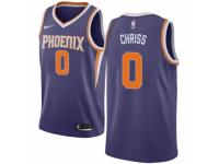 Men Nike Phoenix Suns #0 Marquese Chriss  Purple Road NBA Jersey - Icon Edition