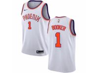 Men Nike Phoenix Suns #1 Devin Booker  NBA Jersey - Association Edition