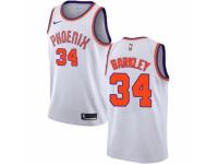 Men Nike Phoenix Suns #34 Charles Barkley  NBA Jersey - Association Edition