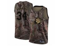 Men Nike Phoenix Suns #34 Charles Barkley Swingman Camo Realtree Collection NBA Jersey