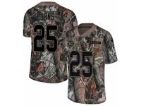 Men Nike Pittsburgh Steelers #25 Artie Burns Camo Rush Realtree Limited NFL Jersey