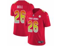 Men Nike Pittsburgh Steelers #26 LeVeon Bell Limited Red 2018 Pro Bowl NFL Jersey