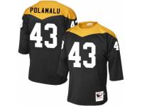 Men Nike Pittsburgh Steelers #43 Troy Polamalu Black 1967 Home Throwback NFL Jersey