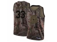 Men Nike Portland Trail Blazers #33 Zach Collins Swingman Camo Realtree Collection NBA Jersey