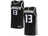Men Nike Sacramento Kings #13 Georgios Papagiannis  Black NBA Jersey Statement Edition