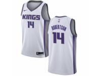 Men Nike Sacramento Kings #14 Oscar Robertson White NBA Jersey - Association Edition