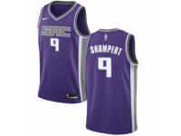 Men Nike Sacramento Kings #9 Iman Shumpert Purple NBA Jersey - Icon Edition