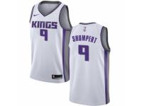 Men Nike Sacramento Kings #9 Iman Shumpert White NBA Jersey - Association Edition